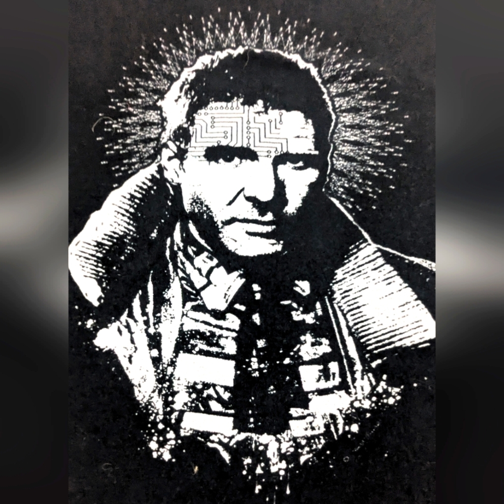 Blade Runner Movie Harrison Ford Detailed Graphic Was He A Robot, Too? Medium